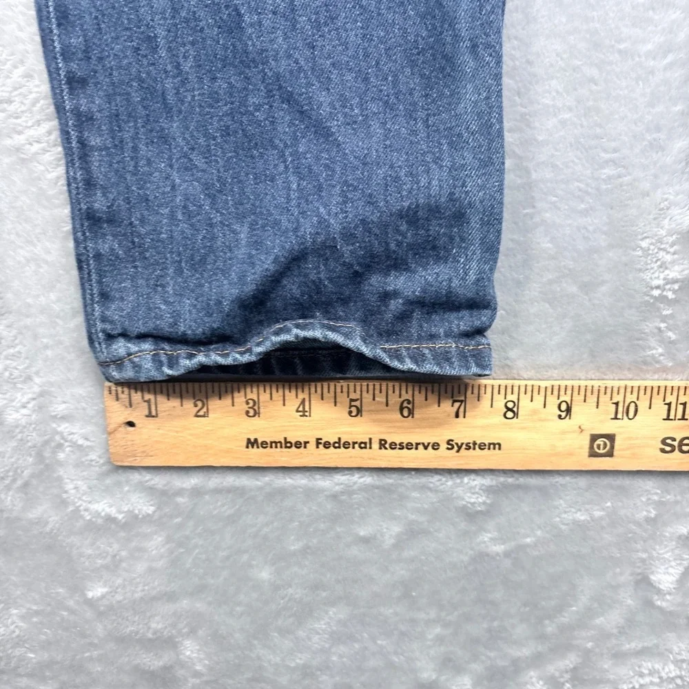 Levis 517 Bootcut Jeans Mens 34x29 Blue Medium Wash Denim Cotton Regular Fit